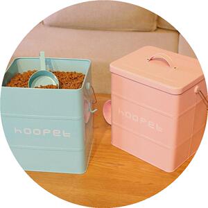 猫粮储存桶创意