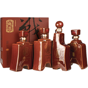 赵王41度战国风云500ml*4瓶浓香型白酒收藏酒礼品酒河北邯郸特产
