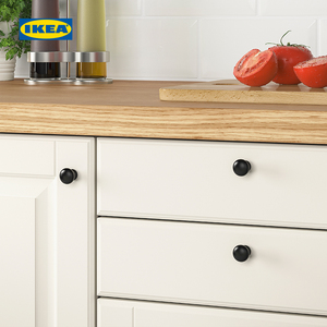 ikea宜家eneryda艾纳丽传统北欧风橱柜门衣柜门把手2件多色