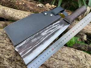 h67148314淘宝塘村刀具平头砍树刀蔑竹刀户外登山钓鱼开路刀果树