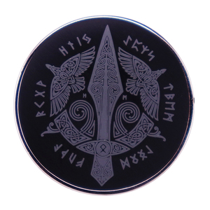 昆古尼尔 奥丁之矛维京北欧符号别针