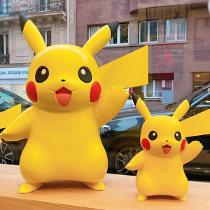pikachu皮卡丘摆件装饰艺术品25周年限定款卡通客厅美陈大号摆件