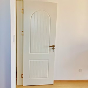 法式复古白色奶油风烤漆卧室门房间门室内实木复合多层门整套定制