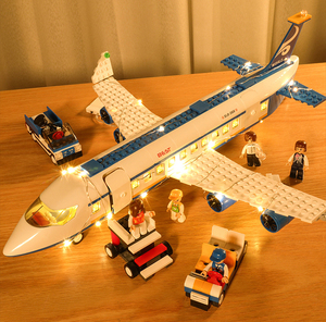 儿童生日礼物飞机积木玩具男孩6-7-8-9-10十12岁以上14小学生实用