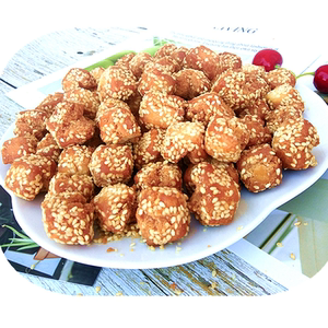 包邮 广西特产玉林开口枣鸡仔饼炸饺糖环 手工年货 童年零食