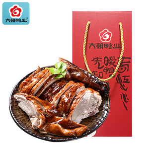 六朝鸭业 南京特产正宗脆皮烤鸭整只即食真空带熟食节日礼盒1.4kg