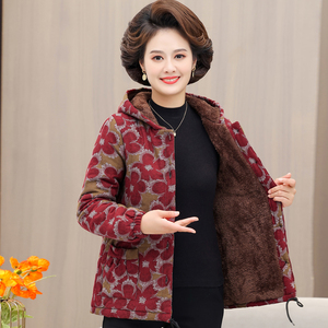 花棉袄女妈妈中年