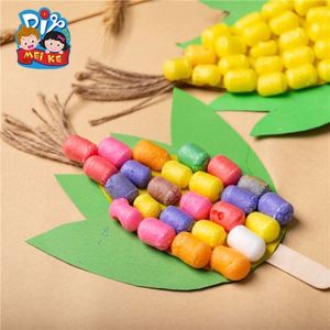 感恩节手工diy制作材料包玉米粒儿童幼儿园活动自制创意装饰玩具