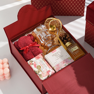 伴手礼女伴娘结婚高档实用婚礼姐妹团轻奢回礼礼品山茶花高端礼盒