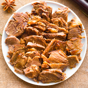 华美特518淘宝地方特色美食南京特产六合盆牛脯肉清真五香牛肉真空