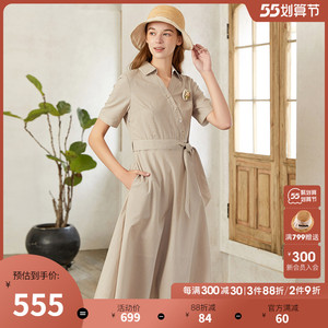 famecoco范可儿气质格纹连衣裙女2022新款女装网红爆款高级感裙子