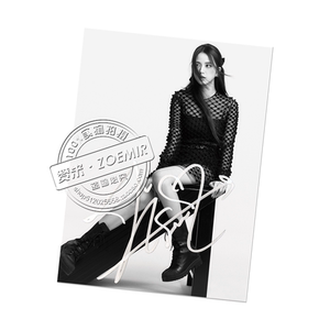 【全新现货】blackpink jisoo 金智秀 亲笔签名 宣传照片7寸 b款