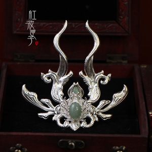 红妆匣子原创琉璃司凤同款发冠男生头冠古装发饰汉服配饰