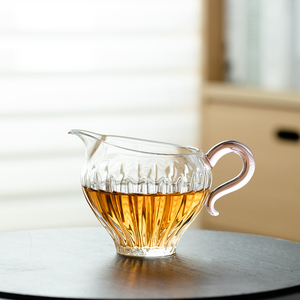 拓土耐热加厚高硼硅玻璃公道杯创意高档分茶器功夫茶具茶海匀茶杯