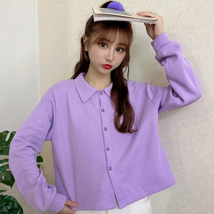 香芋紫衬衫女学生