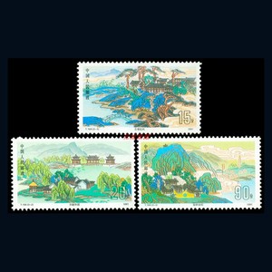 T164 承德避暑山庄邮票 套票 小型张 大版张 1991年 名胜风景邮票