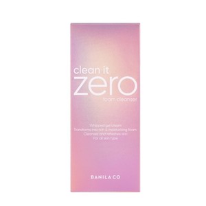 单瓶正装 banilaco 芭妮兰zero 洁面乳120ml泡沫洗面奶深层清洁