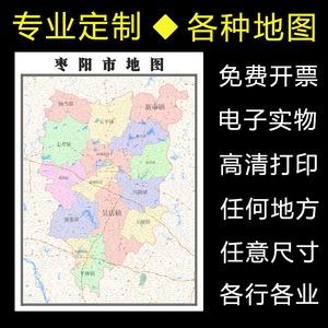 枣阳市城区地图高清图片