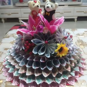 钱扇子压29819362箱钱贴用女方结婚翻箱庆婚品喜字型立体扇植绒布0人