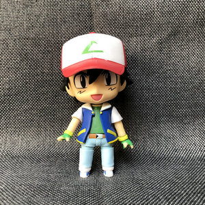 q版口袋妖怪神奇宝贝宠物小精灵 小智关节可动粘土手办公仔