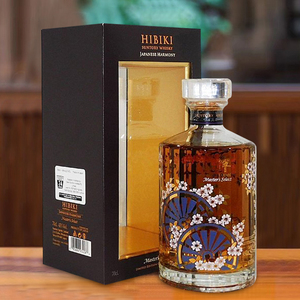 suntory日本三得利hibiki响大师樱花限量礼盒版响雪莉桶威士忌