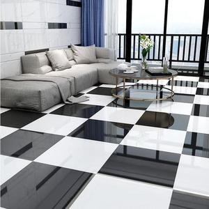 纯黑白瓷砖800x800全抛釉抛釉砖特色客厅卧室地砖厨卫墙砖地板砖