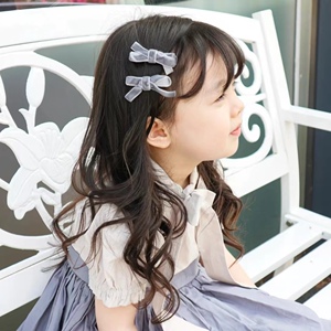 儿童假发女孩可爱长卷发时尚拍照表演空气刘海韩版自然长发全头套