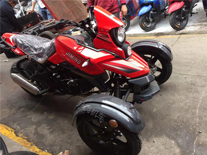 吉利吉铭jm200弗莱尔倒三轮摩托车三蹦子 整车可上牌