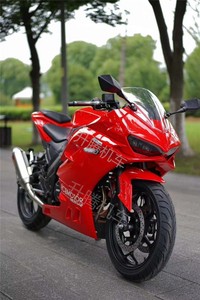 嘉爵(摩托车) _ 国四蛟龙400 国产杜卡迪1199跑车摩托车 双缸水冷电喷