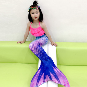 38jin7881066淘宝美人鱼尾巴儿童服装泳衣中小童公主裙套装女童