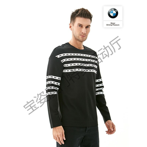 bmw studio宝马studio 2021秋冬新品男装长袖t恤 ba9n009bce014