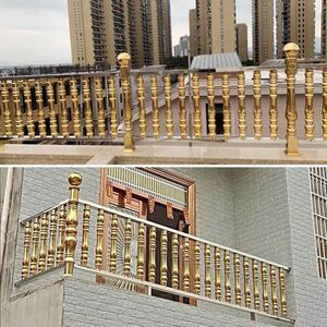 304不锈钢楼梯立柱围栏柱室外家用阳台栏杆扶手护栏欧式罗马柱