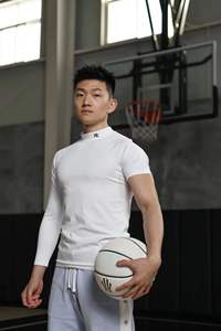 【美式运动潮流】RODICE若道尽致系列篮球健身不对称男运动紧身衣