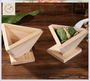 包粽子模具的工具粽子模型杉木家用原木定型方便便捷传统粽子神器