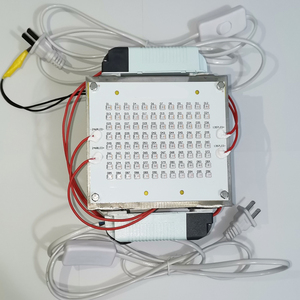 96孔板光照实验LED410-460-520-650nm单波长光催化大功率红蓝灯板