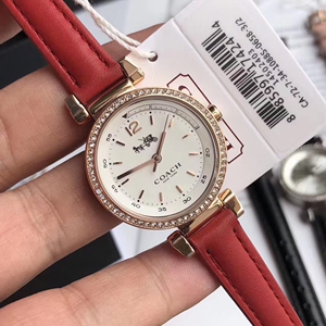 000人付款淘宝正品代购coach手表镶钻麦迪逊系列刘雯同款时尚蔻驰手表