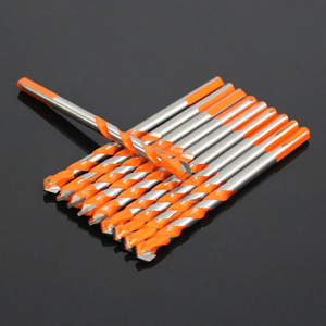 全瓷瓷砖陶瓷水泥混凝土干打开孔器 6mm 8 10 12毫米三角瓷砖钻头