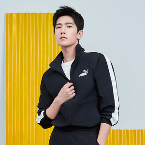 杨洋同款外套puma彪马男装2022春新款立领运动服梭织防风休闲夹克