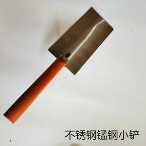 泥工小铲抹泥刀灰铲不锈钢大号加厚瓦工贴瓷砖的小铲灰匙铲子灰刀