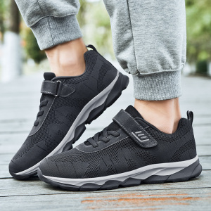 老人足为助力健步鞋动力跑步鞋夏季中老年人女男倍立健九防健