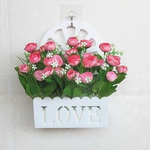 挂墙上花墙面装饰