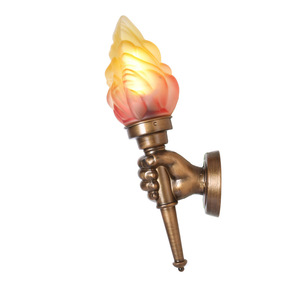 火炬手壁灯民宿酒吧餐厅走廊火把灯户外围墙阳台壁挂火炬灯0人付款