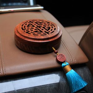 车载木质香水盒