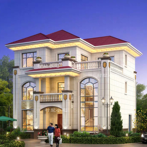 别墅设计图纸三层欧式