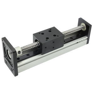 精密单线轨滚珠丝杆导轨滑台模组滑块配套57步进电机马达现货包邮