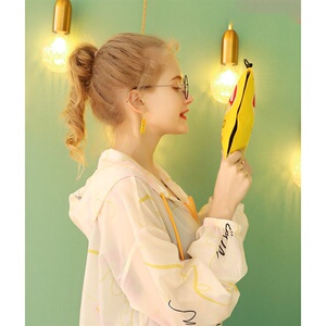 2022年新款早春夏季杏色宽松薄款外套女小个子中长款防晒衣夏潮