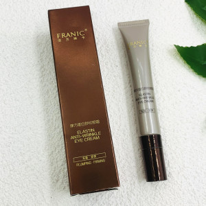 法兰琳卡弹力蛋白舒纹眼霜20ml滋润提拉紧致补水保湿眼部按摩眼霜