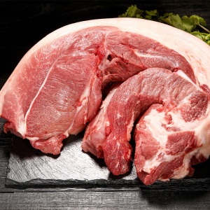 土猪肉前后腿肉精选烤肉食材肥瘦相间新鲜冷冻顺丰包邮五花肉4斤