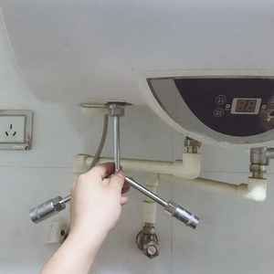 热水器镁棒螺丝拆卸套筒大螺母排污手动扳手清洗维修专用拆装工具