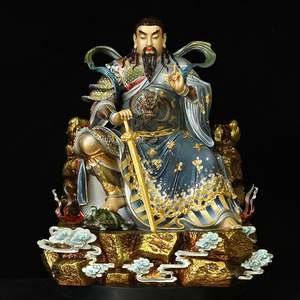 真武大帝神像供奉